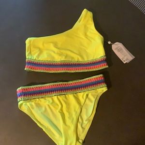 Peixoto neon yellow bikini